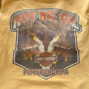 Y2K Harley Davidson Pittsburgh T-Shirt